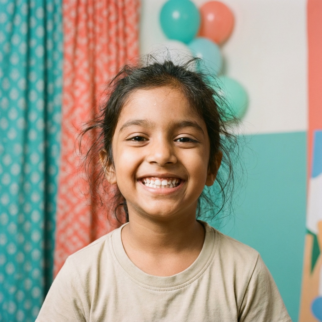 Happy Kid at Dentist