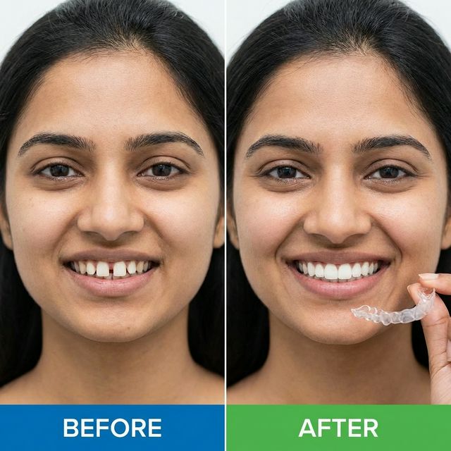 Ortho Before After Spacing